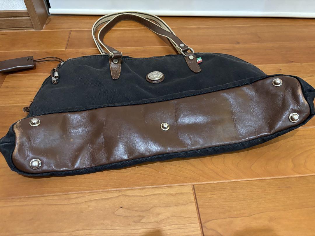 Orobianco オロビアンコ　キャンバス　トートバッグ ブラック