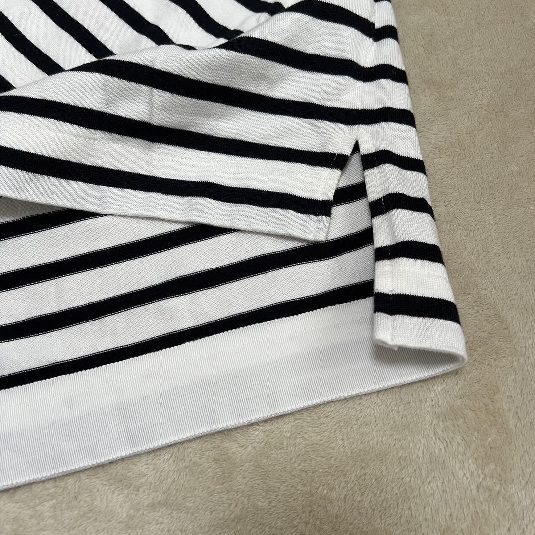 美品 未使用品 DRESSTERIOR 長袖コットンボーダーTシャツ - メルカリ
