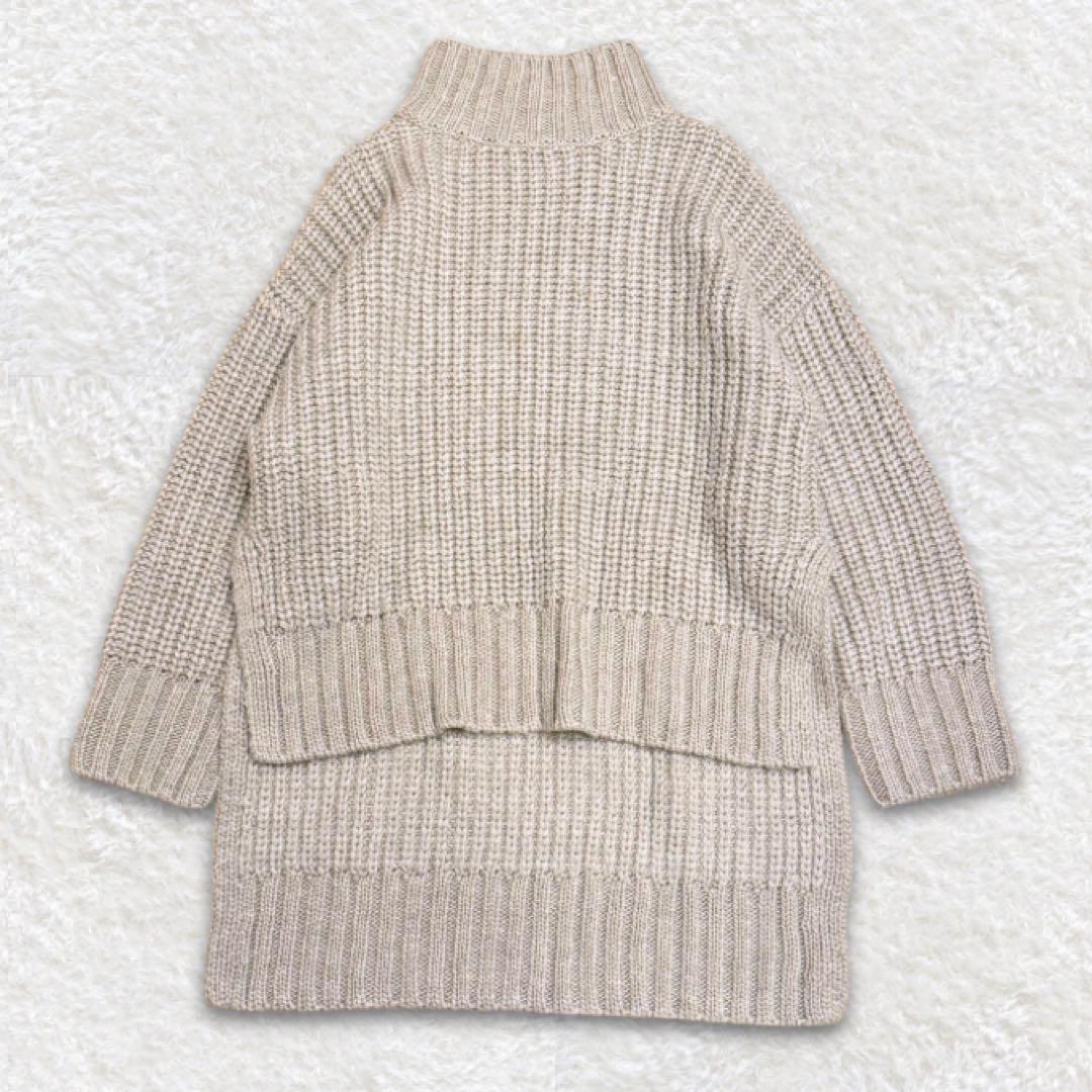 【美品】GALLARDAGALANTE ハイネック ニット オーバーサイズ