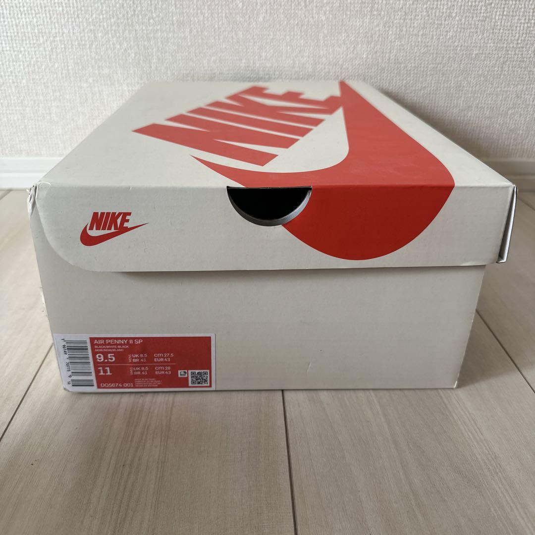 【本日限定価格】Stussy × Nike Air Penny 2 27.5cm 靴