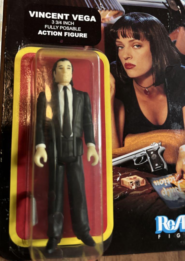 Pulp Fiction リ アクション フィギュア パルプフィクション ３体 Pulp Fiction リ アクション フィギュア パルプフィクション 3