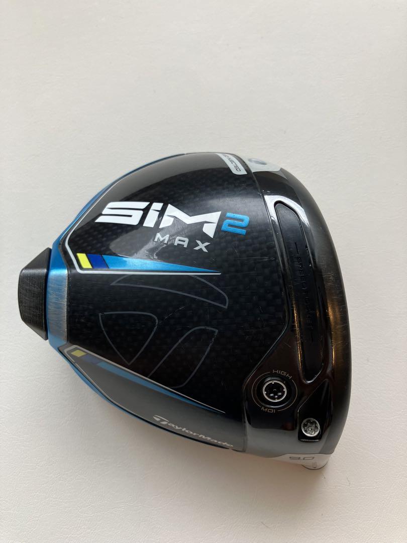 SIM2MAXドライバー 9.0° ヘッドのみ ヘッドカバー付き