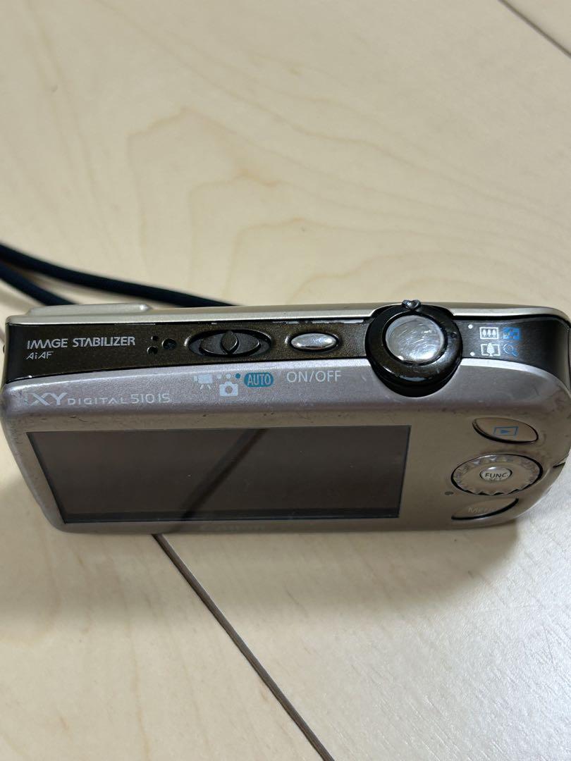 Canonキャノン IXY DIGITAL 510 IS デジカメ本体ジャンク