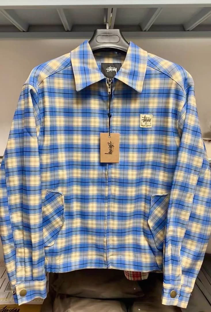 Stussy チェック柄ネルシャツ