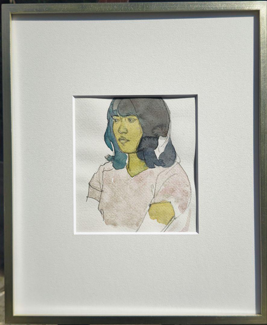 彿淵静子　少女ドローイング　柴田悦子画廊個展出品作