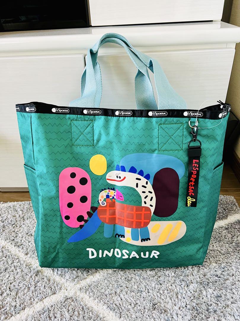 レスポートサック　恐竜柄　DINOSAUR ビッグトートバッグ