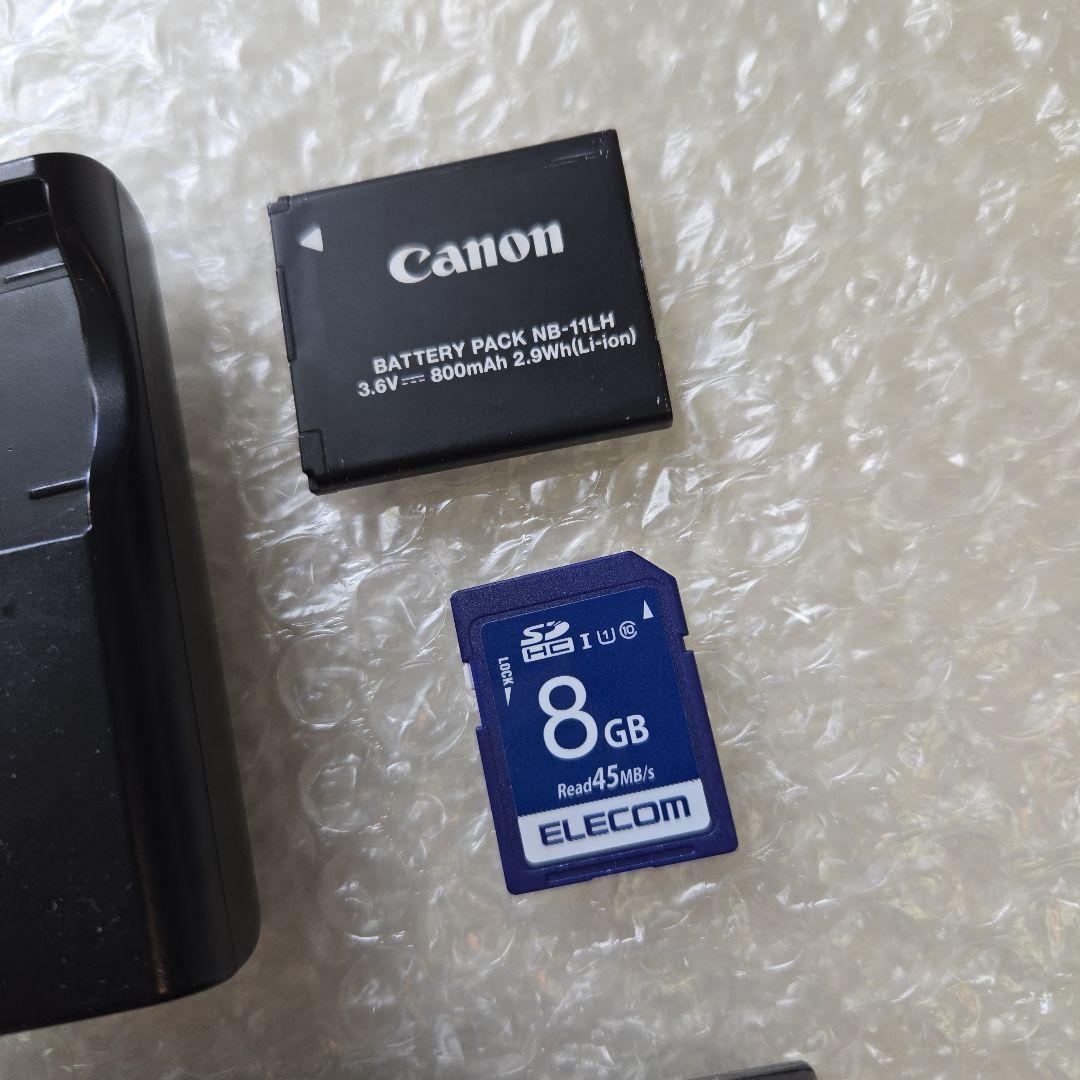 動作確認済み　Canon IXY650 　コンパクトデジタルカメラ　8GB付き
