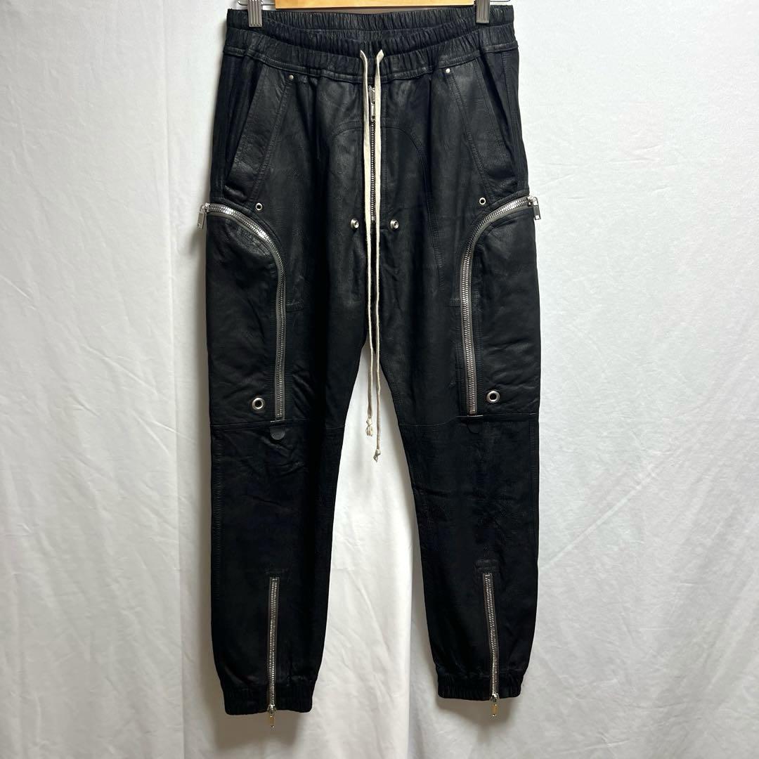 Rick Owens 22SS BAUHAUS CARGO レザー　パンツパンツ