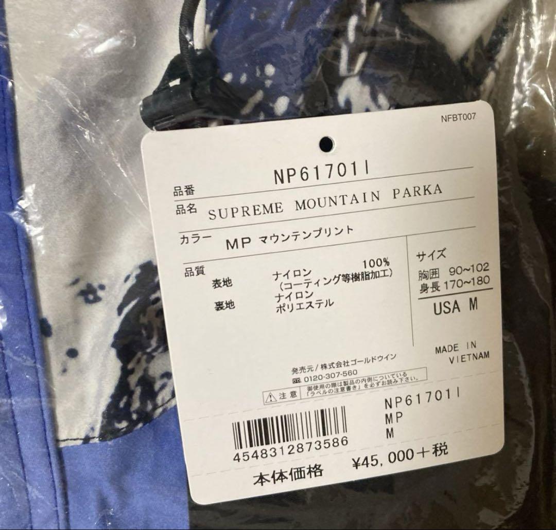 Supreme The North Face Mountain Parka 雪山