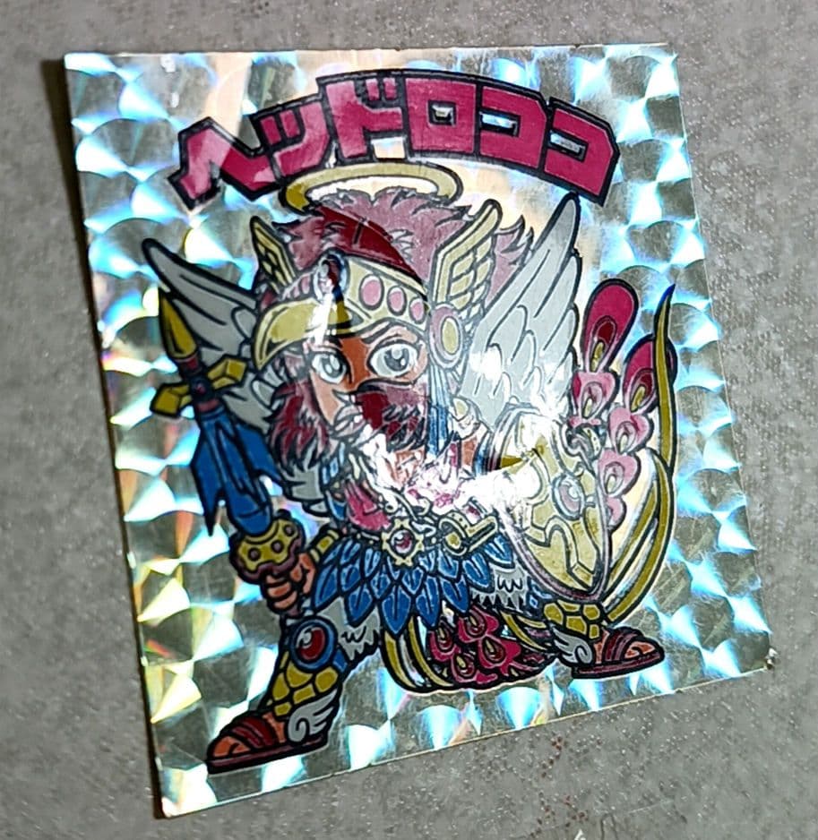 ビックリマンシール ヘッドロココ　b5 ジャンク扱い