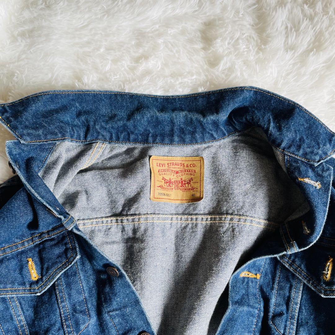 '90s ✨USA製 LEVIS リーバイス 70506 0217デニム 40