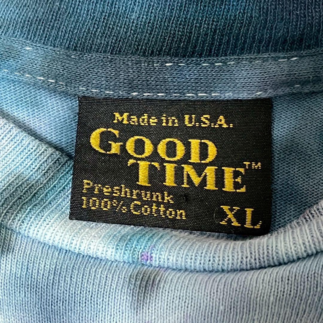 《希少》GOOD TIME ドクロTシャツ タイダイ XL アメリカ製