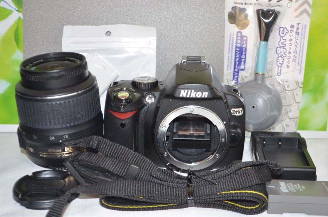 ❤初心者お勧め❤Nikon D60❤小さい軽るい簡単綺麗❤届いてすぐ使える❤ ❤初心者お勧め❤Nikon D60❤小さい軽るい簡単綺麗❤届いてすぐ使える❤