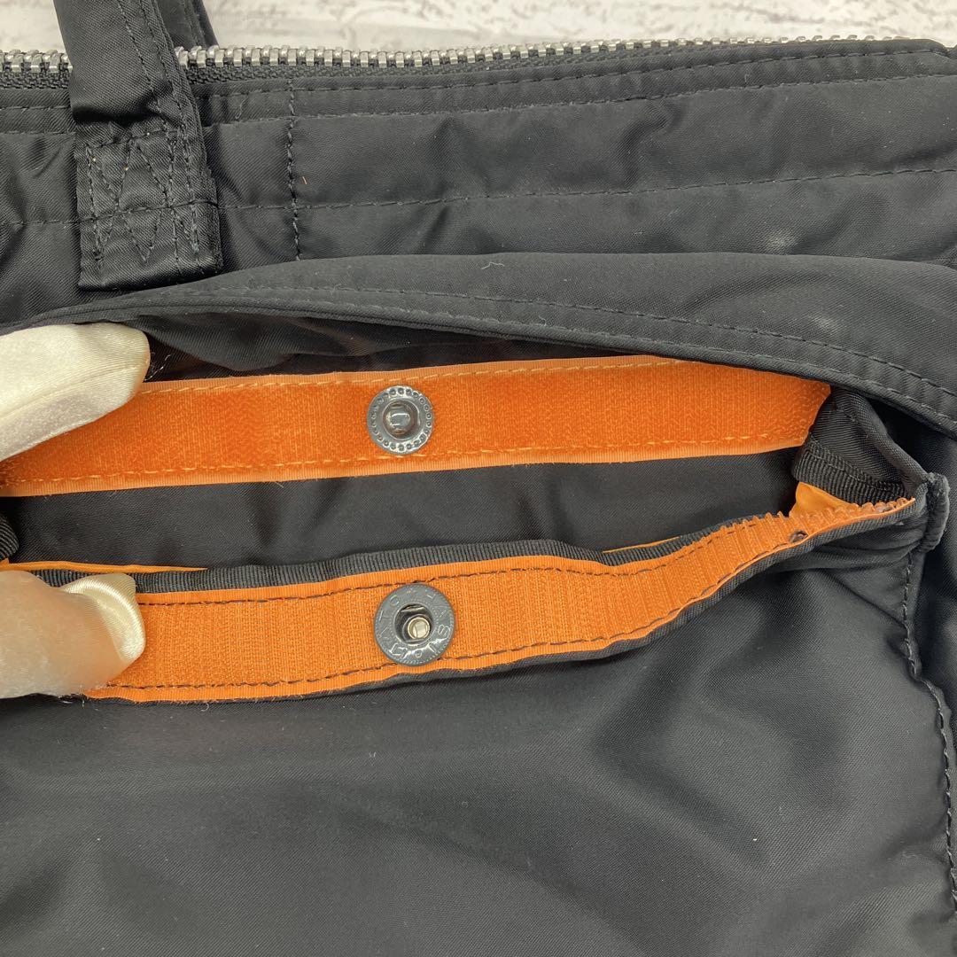 【美品】PORTER ポーター タンカー　ブリーフケースL ブラック　B4