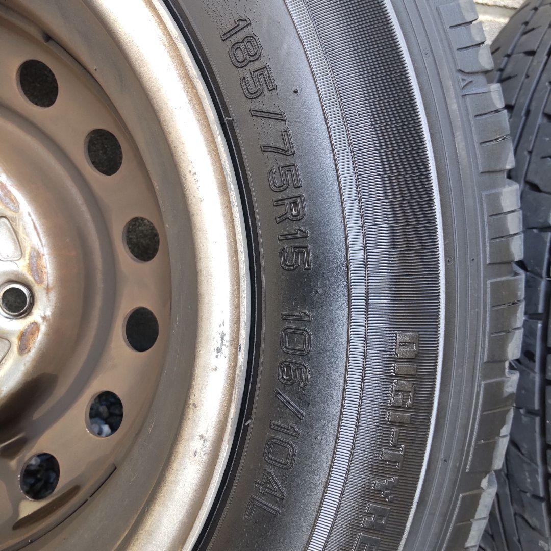 日産 NISSAN キャラバン E25型 純正タイヤホイールセット