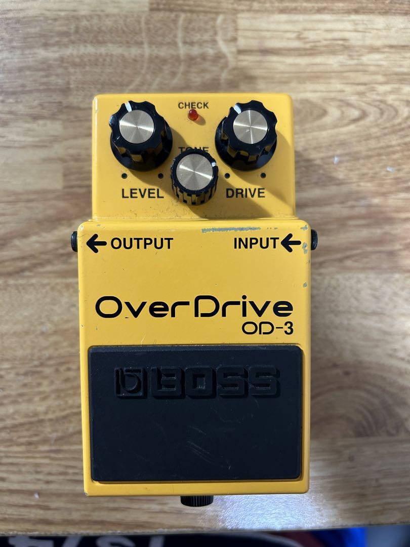 OverDrive OD-3 イエロー ギターエフェクター Amazon | BOSS OverDrive OD-3 | ディストーション・オーバー