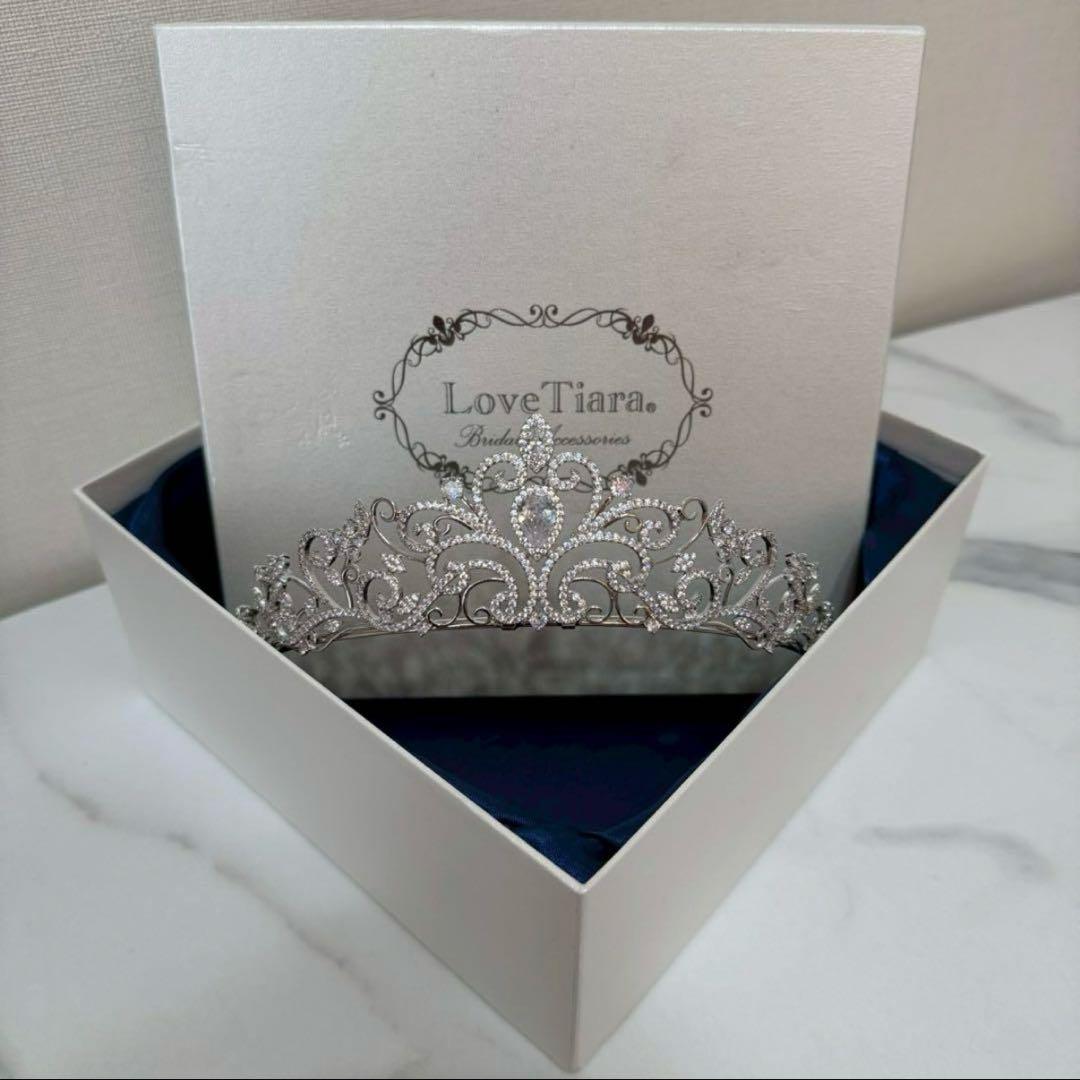 まるさん専用Love Tiara ブリリアハート ジルコニアティアラ【※箱無し】 ブリリアハートジルコニアティアラ 通信販売ブライダル