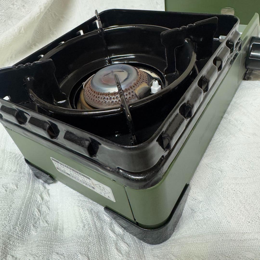 iwatani ミニ　イワタニカセットコンロ タフ丸オリーブグリーン
