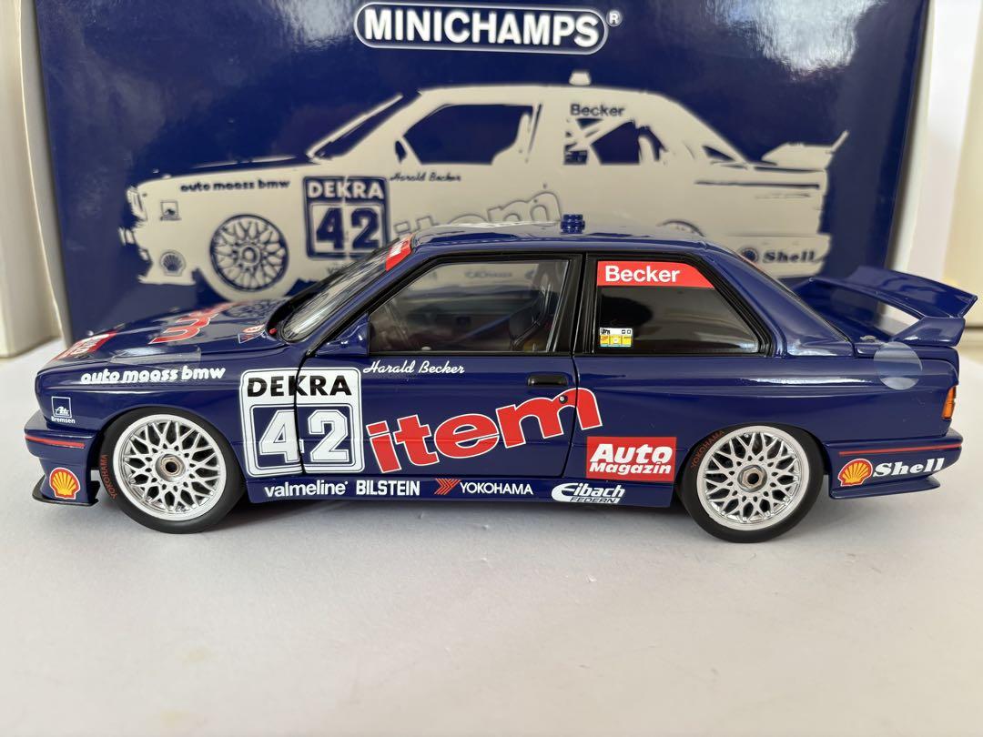 BMW M3 E30 DTM 1992 Auto Maass ミニカー PMA