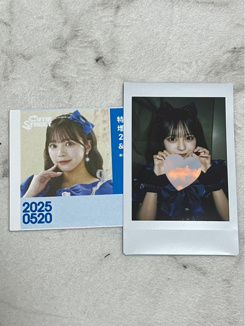 増田彩乃 生誕祭 チェキ きゅーすと CUTIE STREET | 🎊︎︎☁増田彩乃生誕くじ開催決定