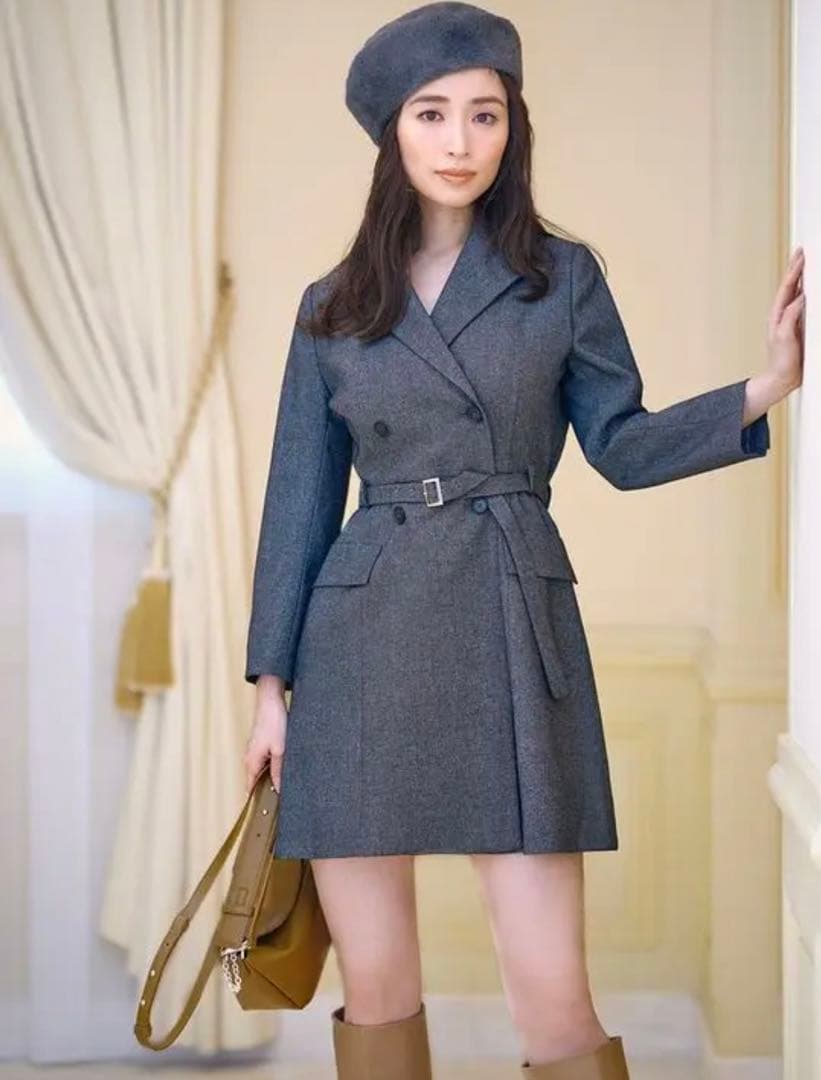 税込?送料無料】 新品【snidel 】スナイデル ジャケットミニワンピース