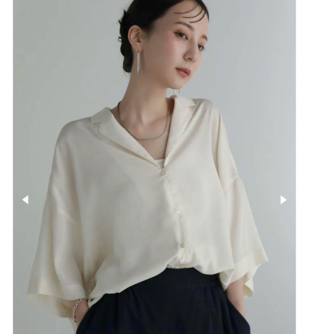 何でも揃う louren メルカリ - shirt collar tailor skin peach トップス
