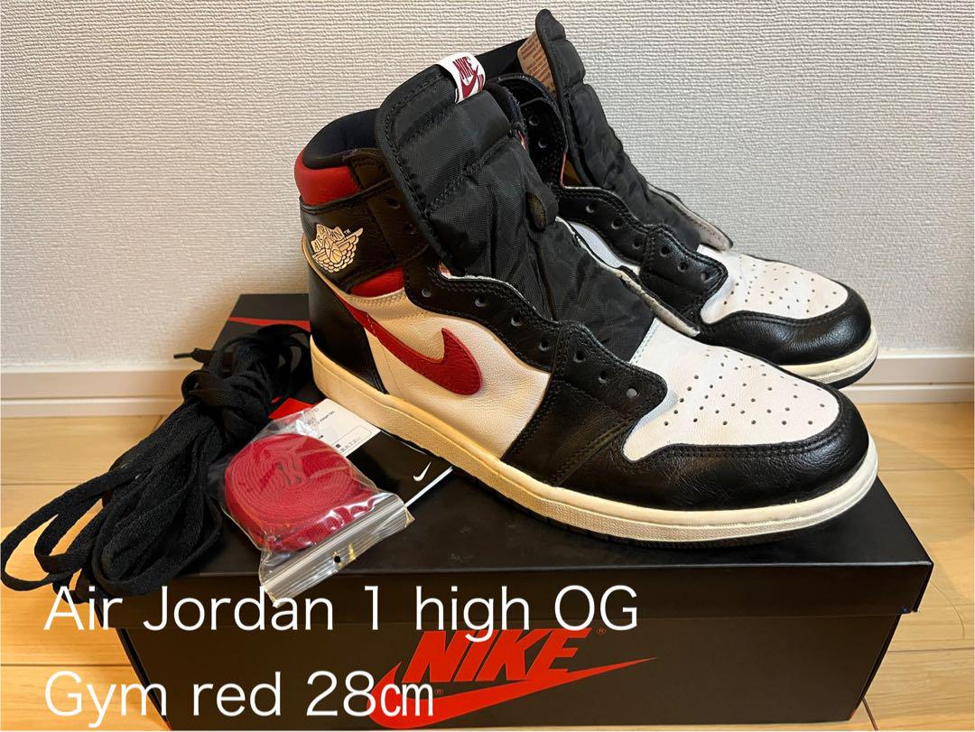 Air Jordan 1 high OG Gym Red 28cm