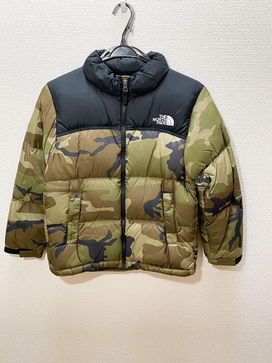 NORTH FACE キッズダウン140cm 白洋舎撥水加工クリーニング済み
