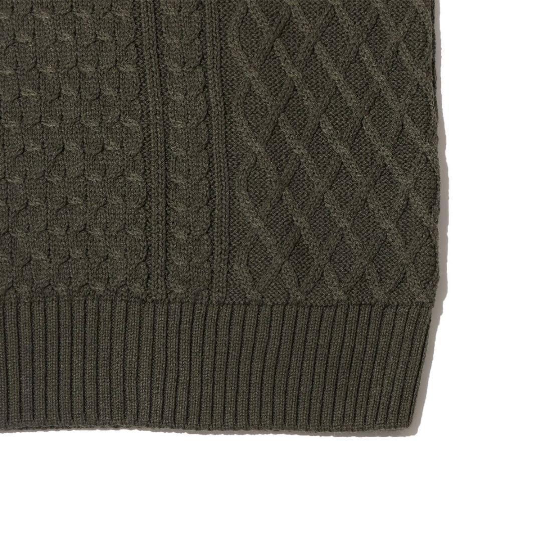 NIKE AS M NL CABLE KNIT SWEATER LS RATTAN 22HO-I（ナイキ NL