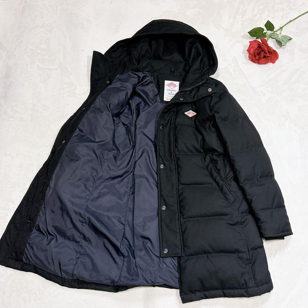 DANTON ☆38サイズ☆ 新品未使用 ダウン DANTON ダウンジャケット サイズ38 黒（中古・古着通販】DANTON