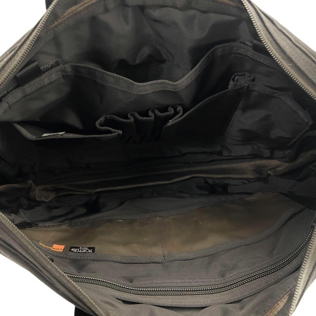PORTER A4収納 テンション 2way ビジネスバッグ ブラック 8940