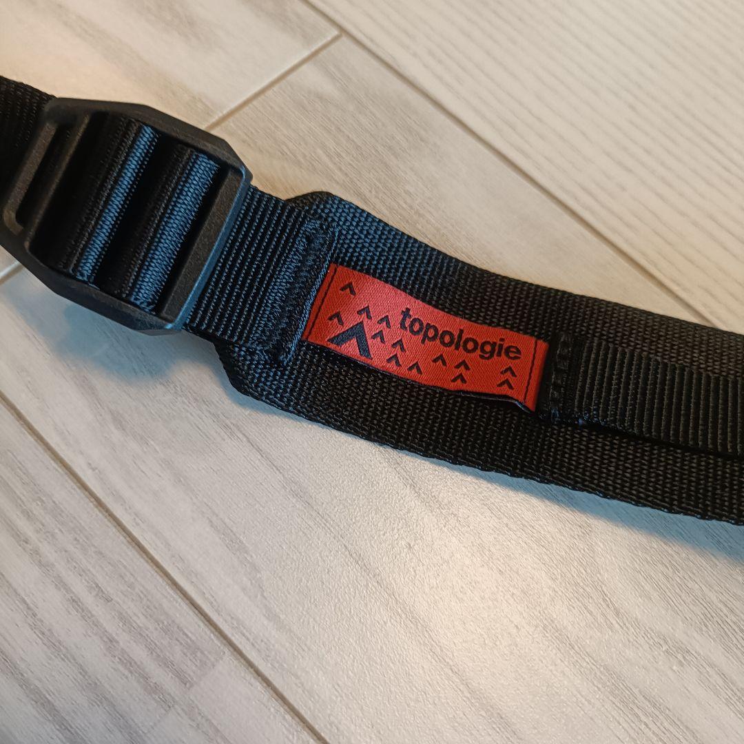 【美品】トポロジー UTILITY SLING WIDE BLACK