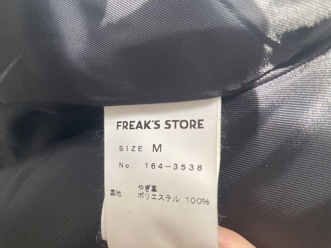 STOREレザーライダースジャケット ブラックM