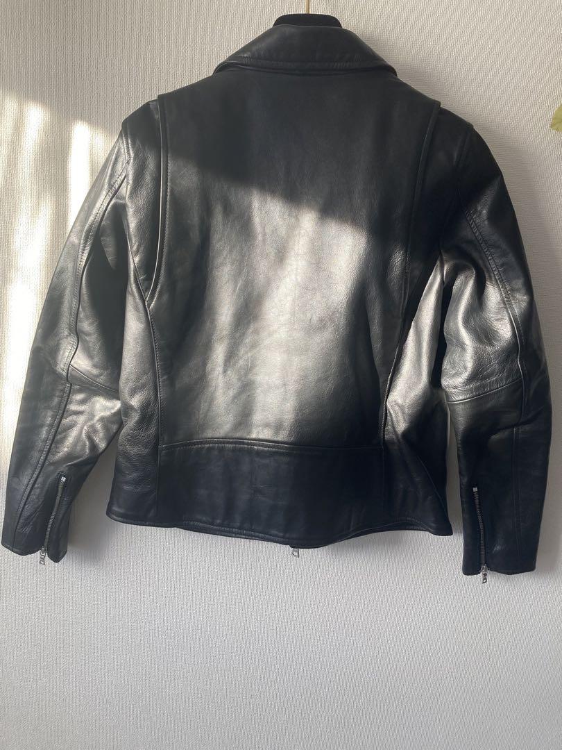 STOREレザーライダースジャケット
