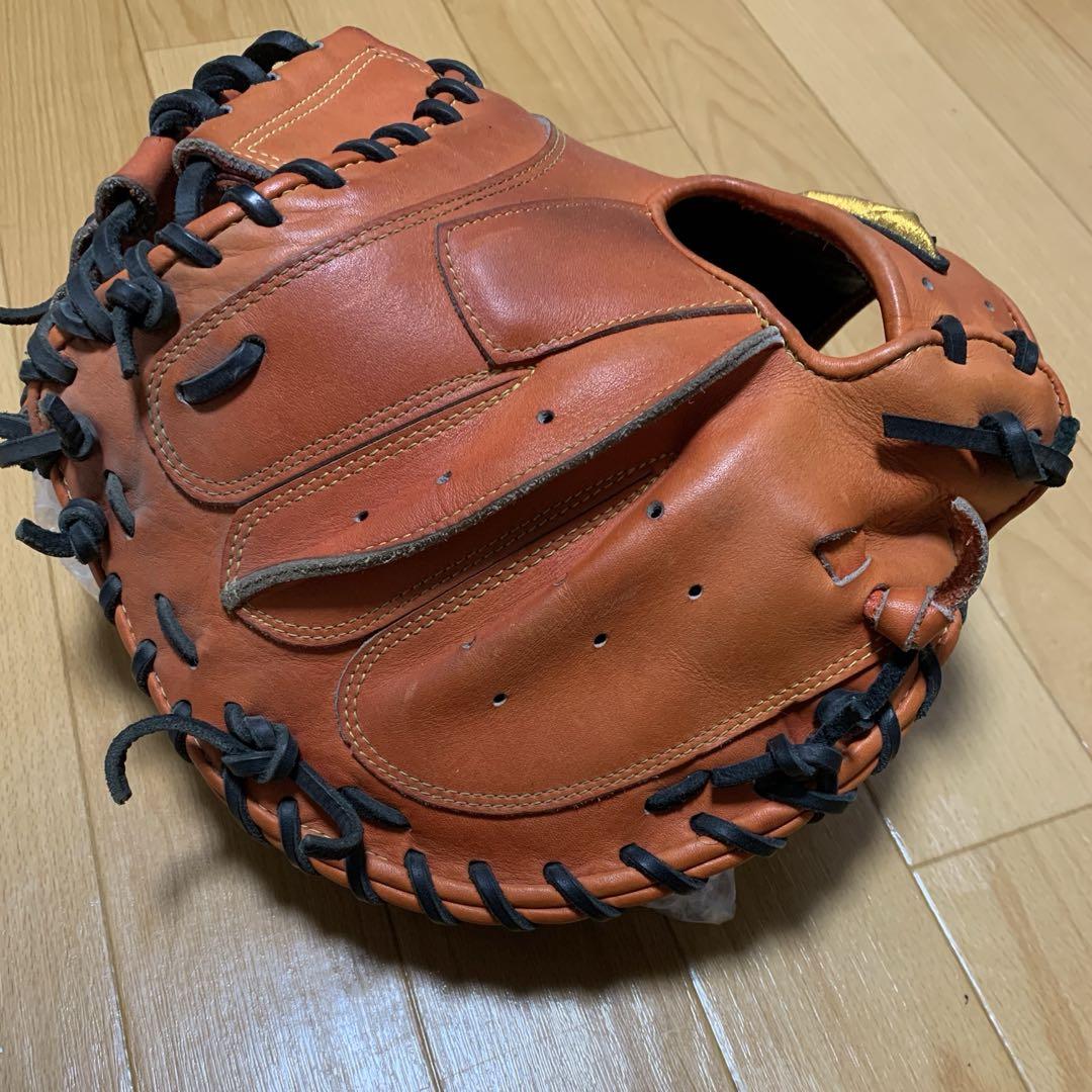 ミズノプロ 號 軟式用 キャッチャーミット 1AJCR29200 捕手用