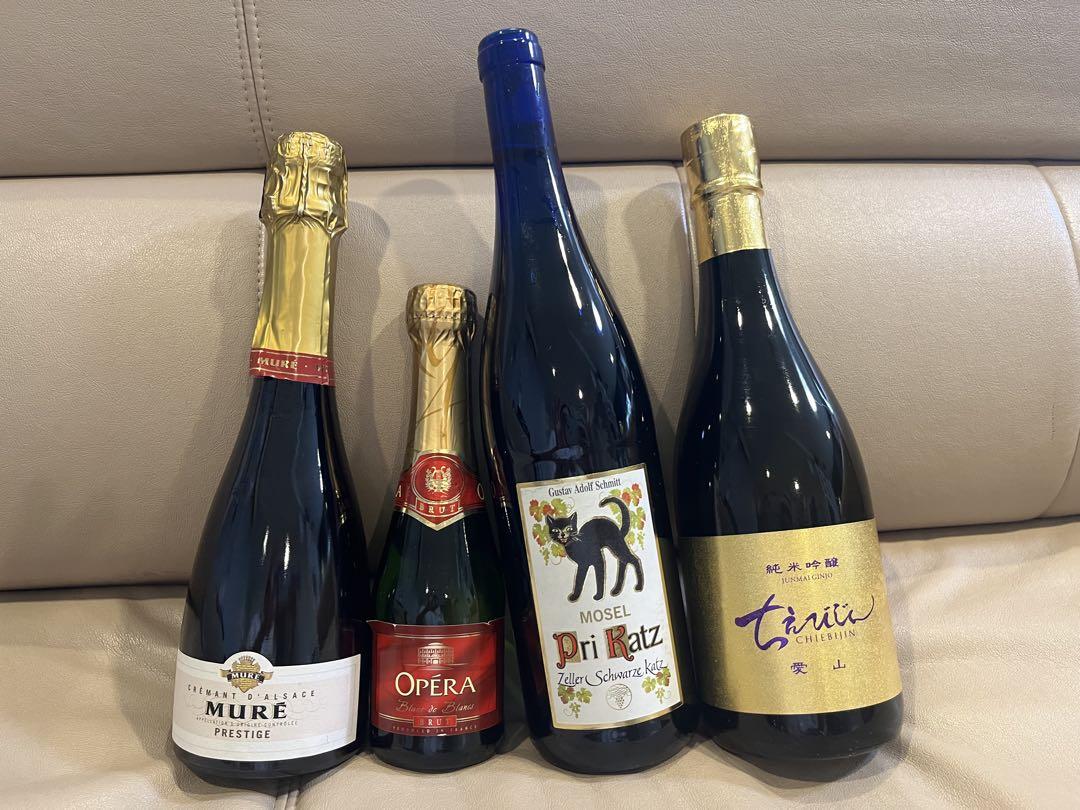ワイン　 ミューレ　クレマン・ダルザス　モーゼル　オペラ　日本酒　ちえびじん