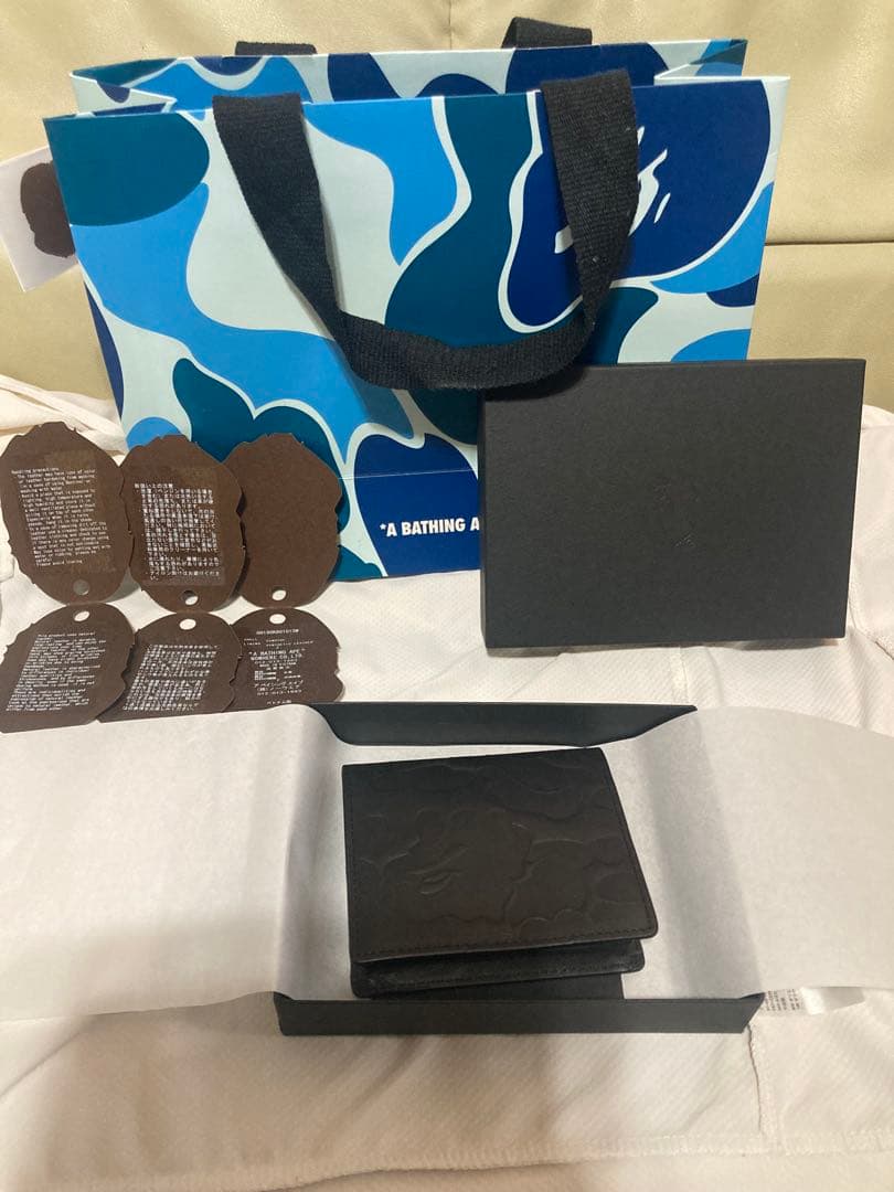 A BATHING APE ダークブラウン コインケース