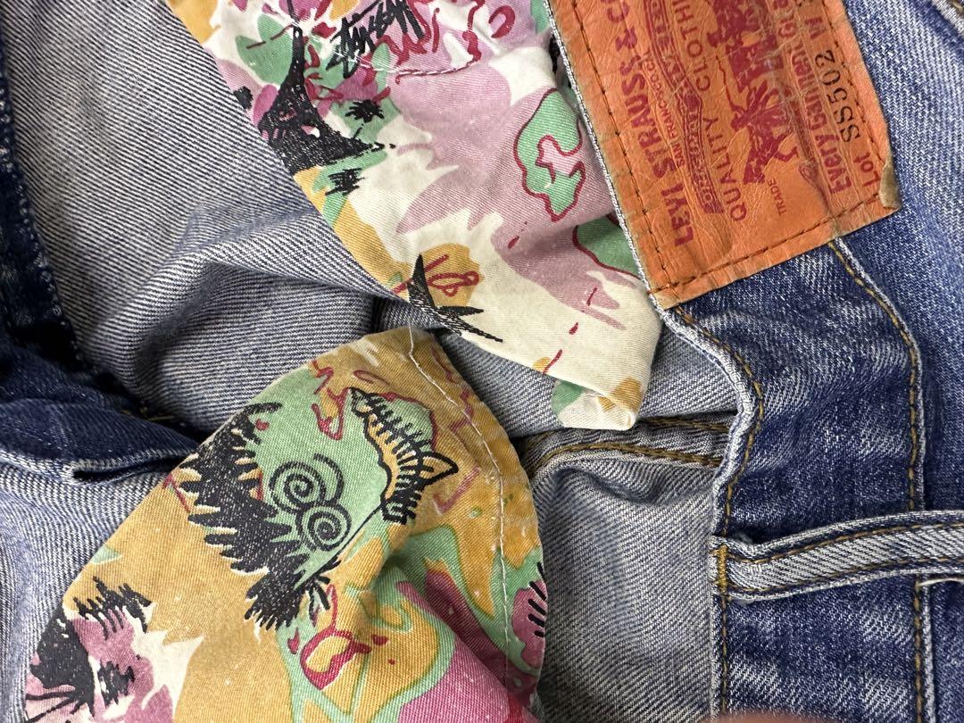 【オールド】Levis x stussy コラボ　ss502 　W30