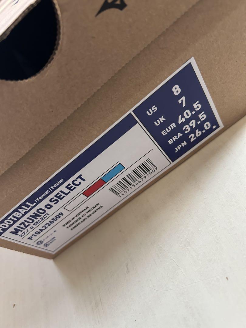 新品タグ付き　26cmスパイク2足セットミズノMIZUNOアルファSELECT