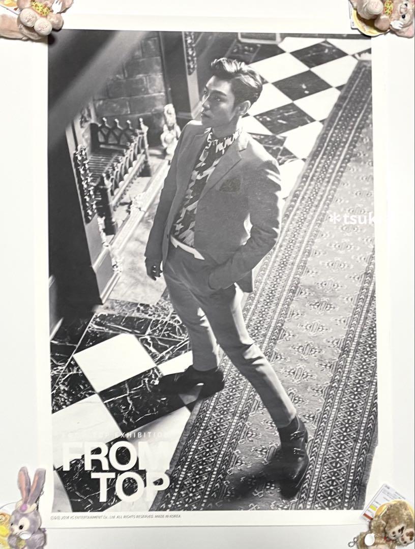 BIGBANG T.O.P ポスター　ファイル BIGBANG TOP タプポラロイドポストカードクリアファイル