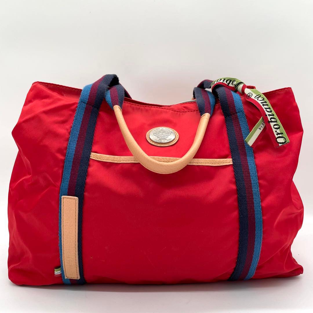 【美品】　オロビアンコ　ボストンバッグ　大容量