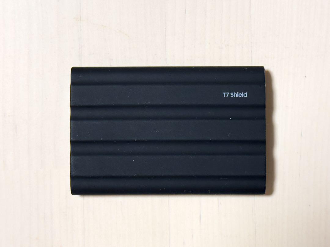 Samsung T7 Shield 外付けSSD ブラック 1TB