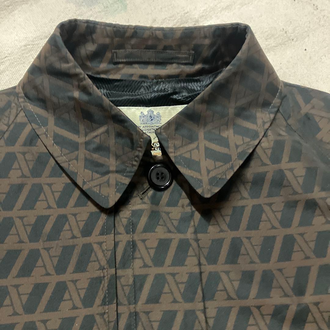 h18 Aquascutumレディーストレンチコート 英国製 LLサイズXL LL Aquascutum