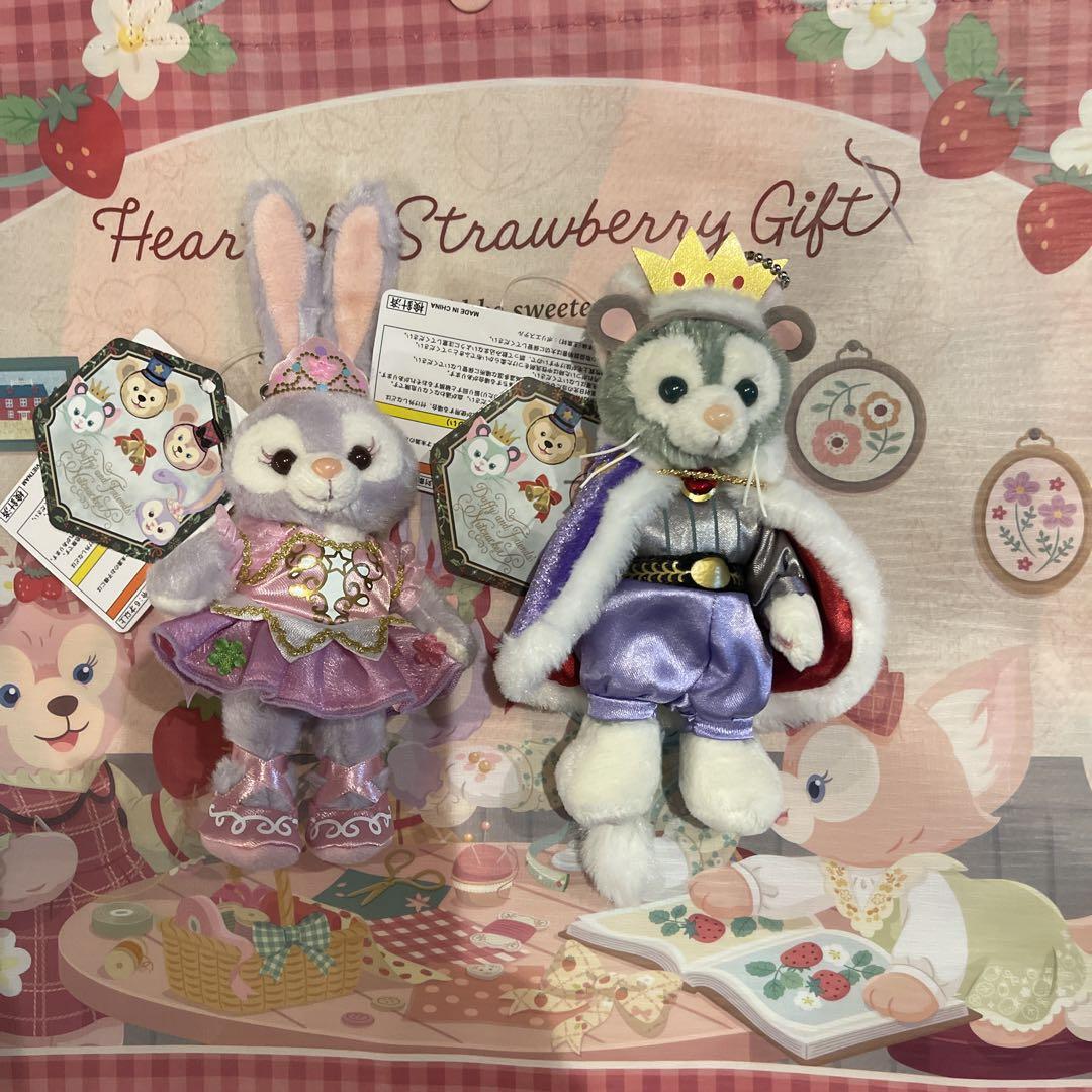 東京ディズニーシー限定ステラルー、ジェラトーニぬいぐるみバッチ