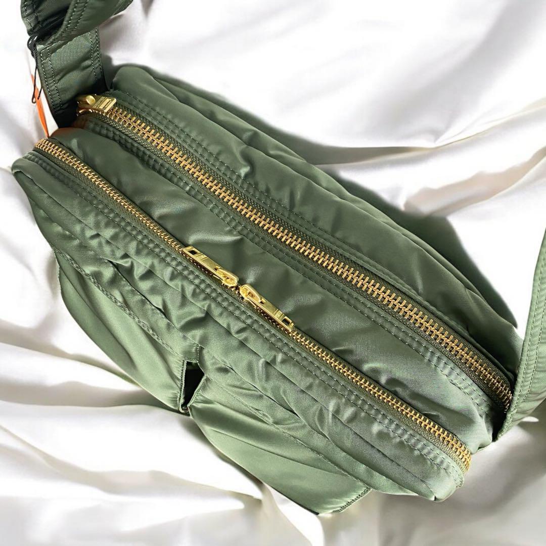 【新品】PORTER / TANKER SHOULDER BAG(L) グリーン