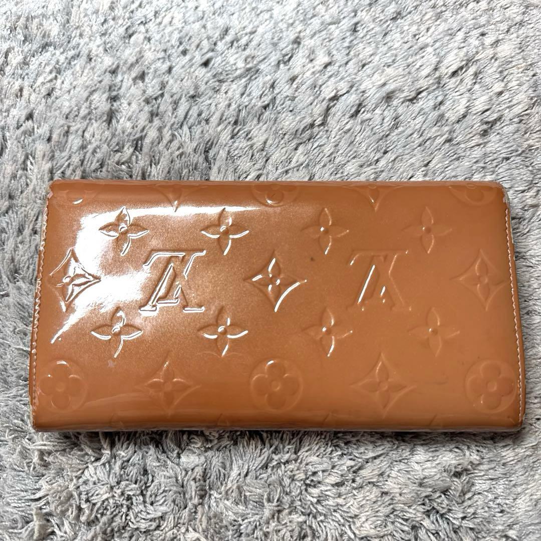 LOUIS VUITTON ルイヴィトン 長財布 ヴェルニ ポルトフォイユ