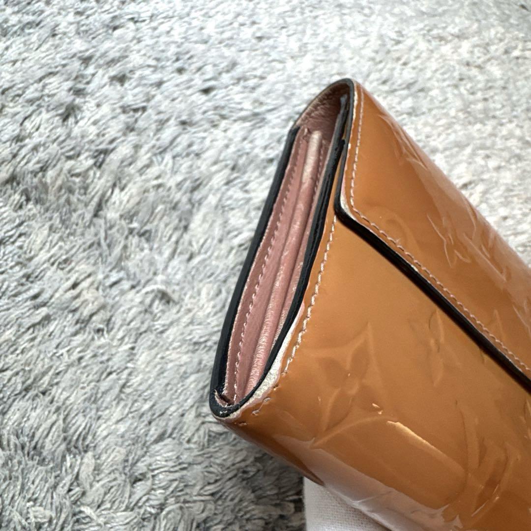 LOUIS VUITTON ルイヴィトン 長財布 ヴェルニ ポルトフォイユ