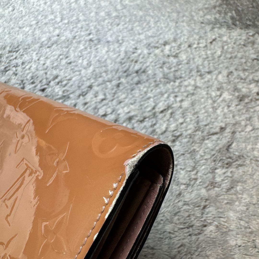 LOUIS VUITTON ルイヴィトン 長財布 ヴェルニ ポルトフォイユ