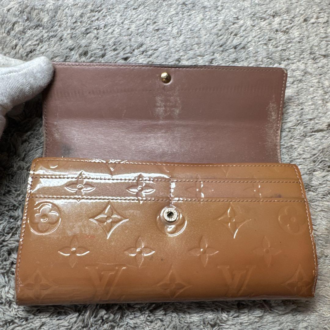 LOUIS VUITTON ルイヴィトン 長財布 ヴェルニ ポルトフォイユ