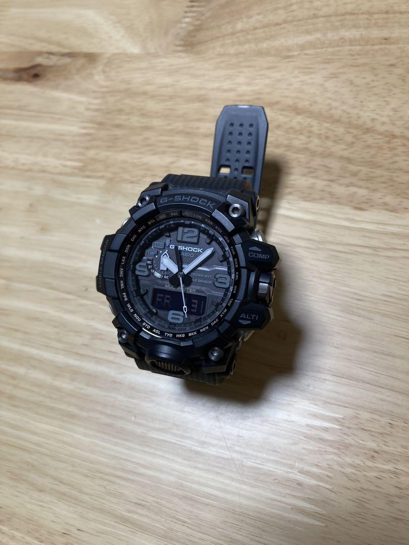 G-SHOCK GWG-1000 マットブラック デジタル腕時計